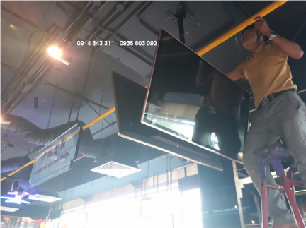 THI CÔNG LẮP ĐẶT MÀN HÌNH CHO NHÀ HÀNG BAOBEI, QUẬN 10, TP.HCM - Ảnh 4