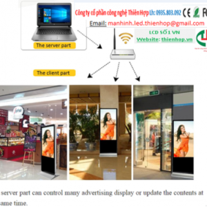 HỆ THỐNG QUẢN LÝ ĐIỀU KHIỂN MÀN HÌNH TỪ XA TIẾT KIỆM THỜI GIAN CHI PHÍ